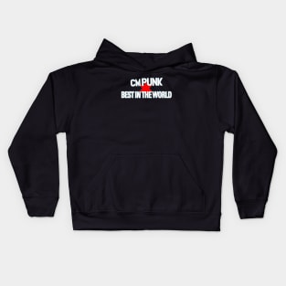 CM Punk Best In The World Kids Hoodie